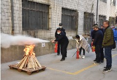 公司开展办公楼火灾事故应急救援演练