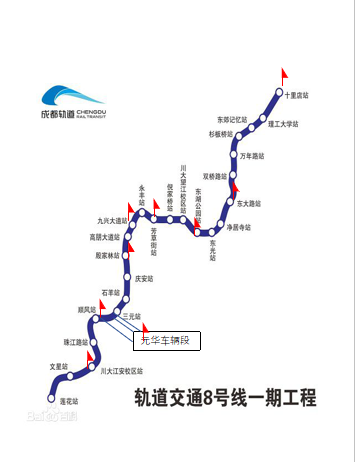 中铁二局承建成都地铁8号线一期工程全线短轨通中铁二局承建成都地铁8号线一期工程全线短轨通