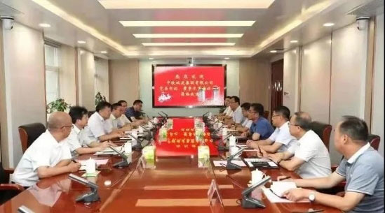 罗海滨拜会铁一院党委书记、董事长刘为民