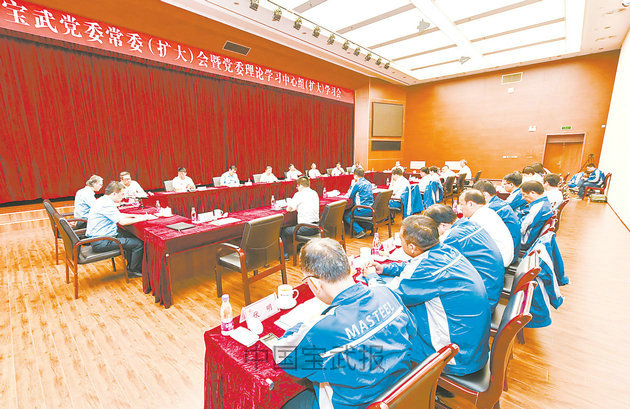 中国宝武第一时间传达学习贯彻习近平总书记考察马钢的重要讲话精神