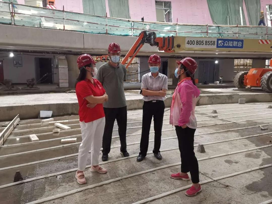 国家速滑馆制冰项目开始浇筑混凝土！城建亚泰集团总经理秦树东到现场检查指导工作