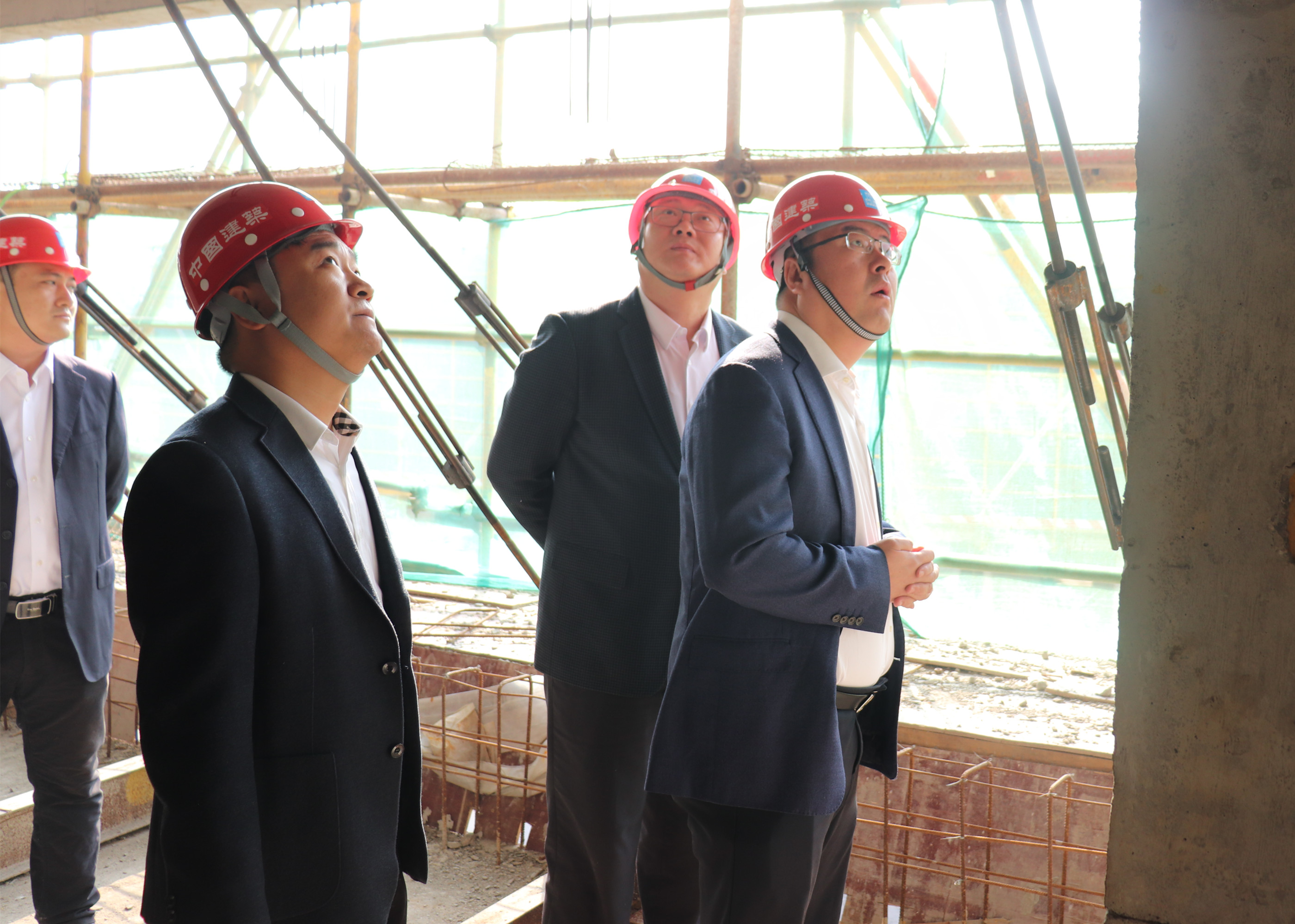 公司副总经理（主持工作）、党委副书记王琦一行赴上海分公司苏州北辰项目开展2019年度综合调研
