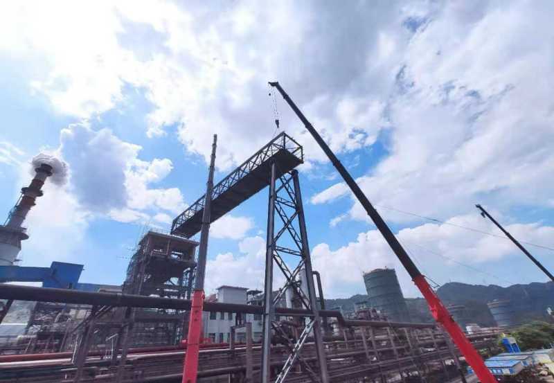 中冶焦耐总承包的福建三钢焦炉升级改造工程开工