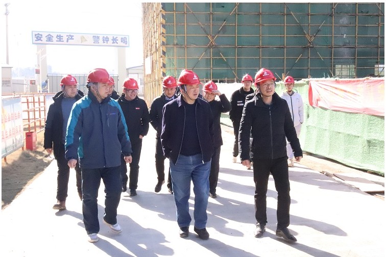 安建总承包总经理陈修翔赴铜陵区域项目调研