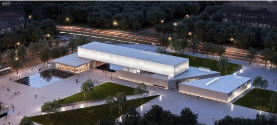 西北公司全力推进西安CCBD展示中心幕墙工程项目建设