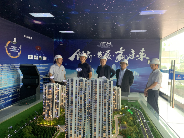 中水电七局二分局集团到金牛人才公寓项目开展专项检查