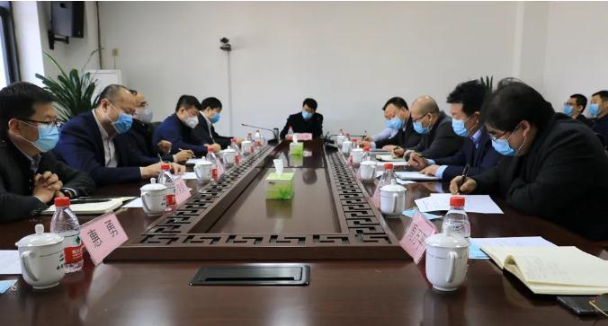 庄纪栋在郑州开展商务活动并到铁建中原公司调研
