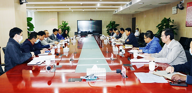 市水务局主要领导到集团公司座谈交流