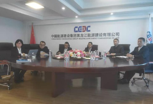 公司与中电控股有限公司召开视频交流会