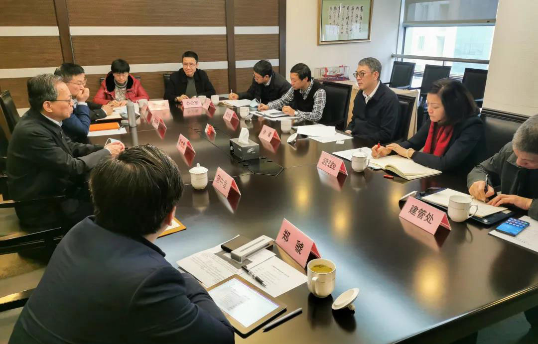 霍胜勇一行到上海市水务局拜访交流