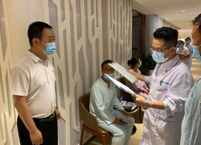 企业靠人、企业更爱人丨西北建设组织员工健康体检
