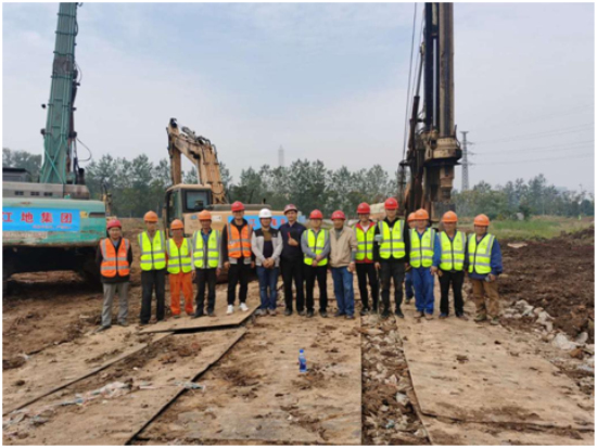 江地集团九江万泰城 天元项目桩基础工程开工