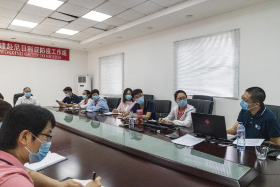 中国铁建赴尼防疫工作组在海外“疫”线唱响劳动者之歌