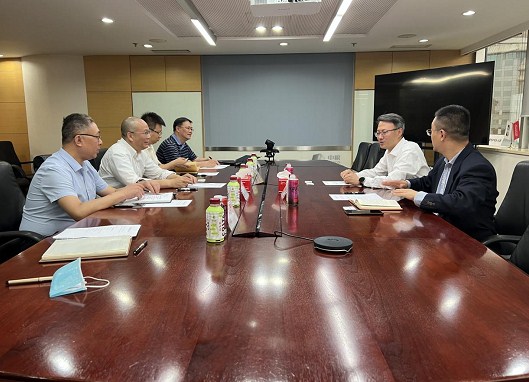 张建率队拜访中粮可口可乐饮料有限公司