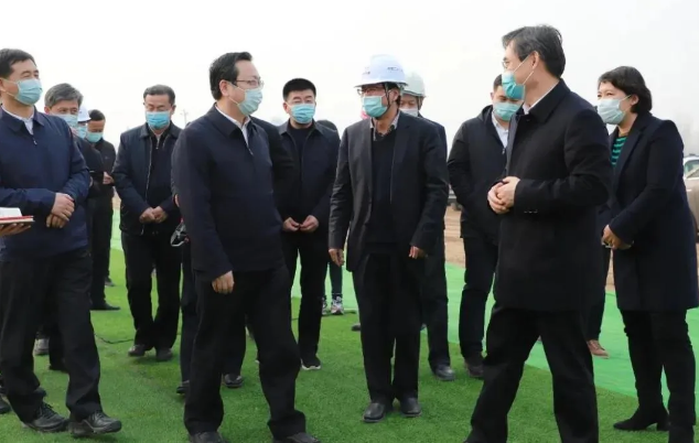 王广建陪同张国华赴雄安新区公益性项目调研指导