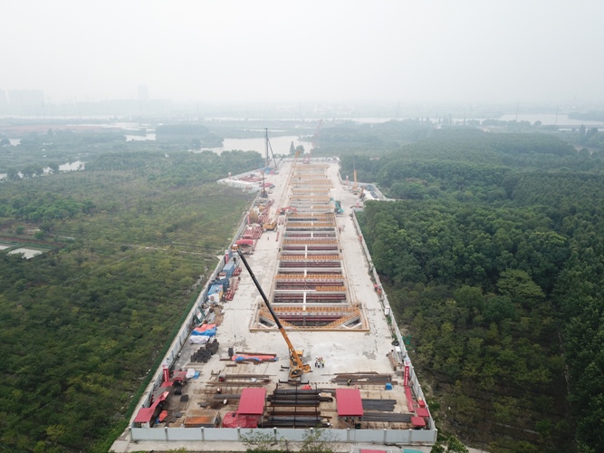 基础集团助力绍兴长三角一体化发展 绍兴轨交1号线土建8标奥体中心站-镜湖站右线区间贯通