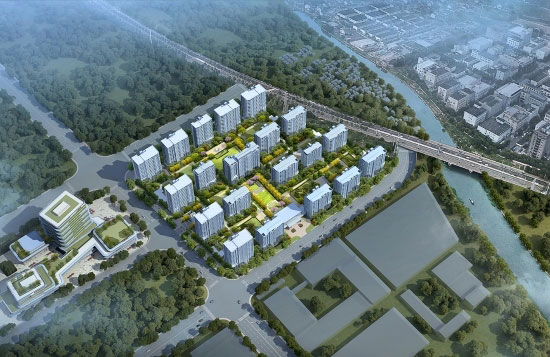 中铁十九局集团公司华东总部奠基开工