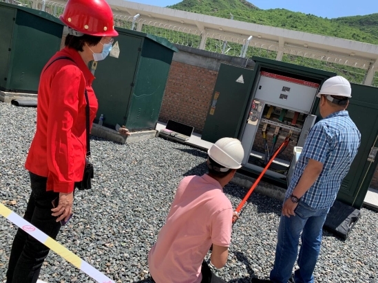 京沈客专安匠10KV配电所送电成功
