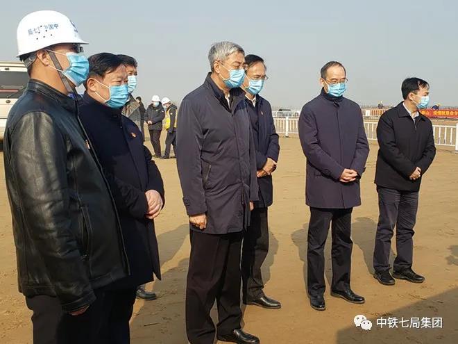 河南省省长尹弘调研中铁七局国道107新乡境改建项目 强调扎实有序推进重点项目开工复工