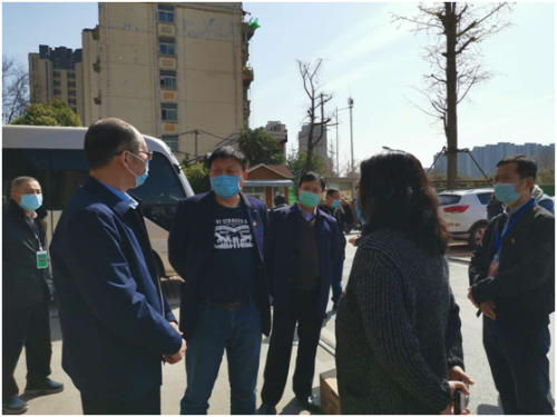 管城区副区长杨胜军莅临集团公司指导疫情防控复产复工