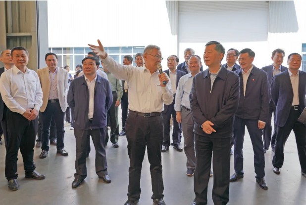尚福林率专题调研组调研山河智能