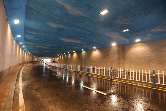 冰城最美地道桥——荣进街地道桥顺利通车
