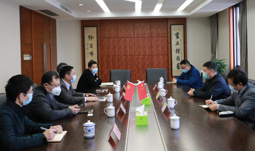 陈少春在股份公司调研复工复产情况