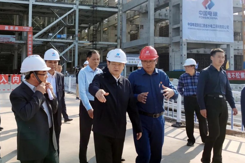 易炼红调研华能瑞金电厂二期扩建工程