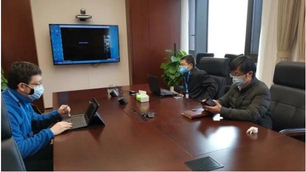 工程技术研究院连线总公司召开“新型盾构”重大专项课题线上审查会