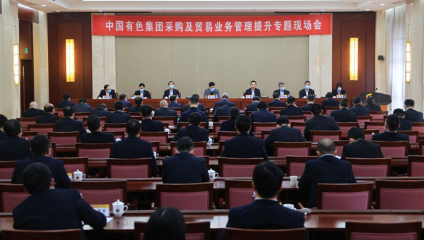 中国有色集团召开采购及贸易业务管理提升专题现场会