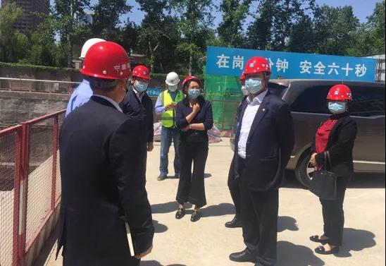 周勇赴中建一局及埃塞俄比亚驻华使馆在建项目调研