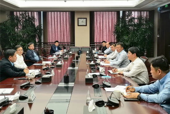 中交一航局领导到湖北能源集团拜访交流