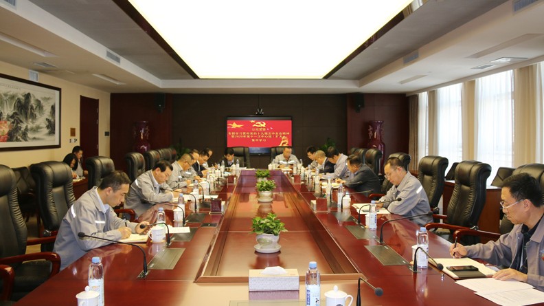 公司党委理论学习中心组专题学习贯彻党的十九届五中全会精神暨2020年第十一次集中（扩大）学习
