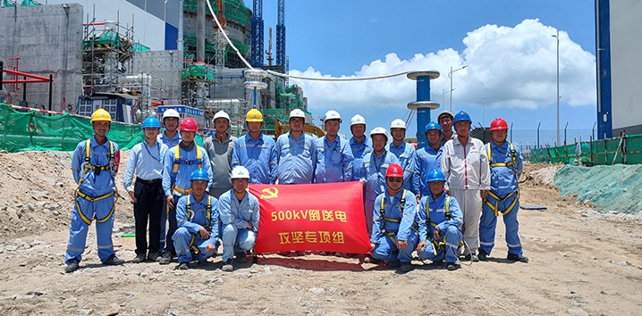 漳州核电1号机组500kV倒送电一次成功