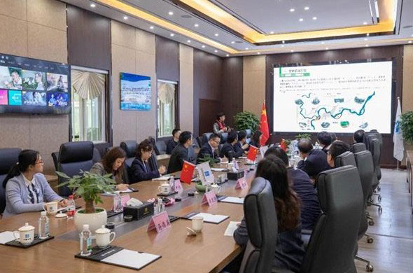 中国建设科技集团董事林万里一行调研重庆广阳岛生态修复EPC项目