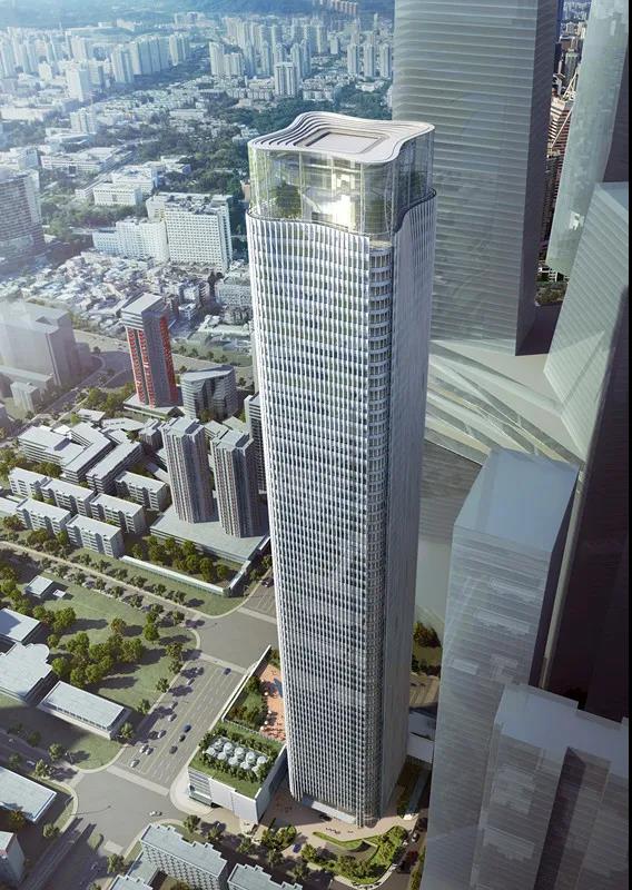 周乃翔书记赴中建二局深圳城建大厦项目调研