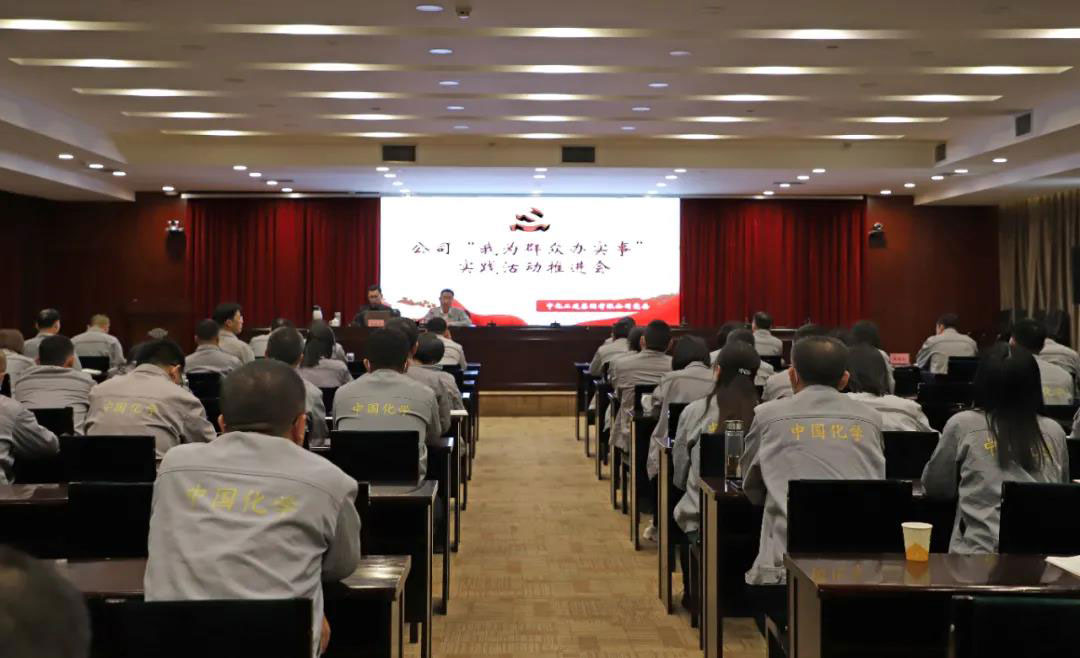 公司党委召开“我为群众办实事”实践活动推进会
