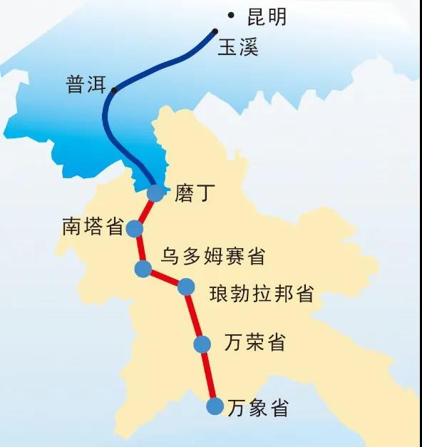 中老铁路国门车站建设取得新进展！