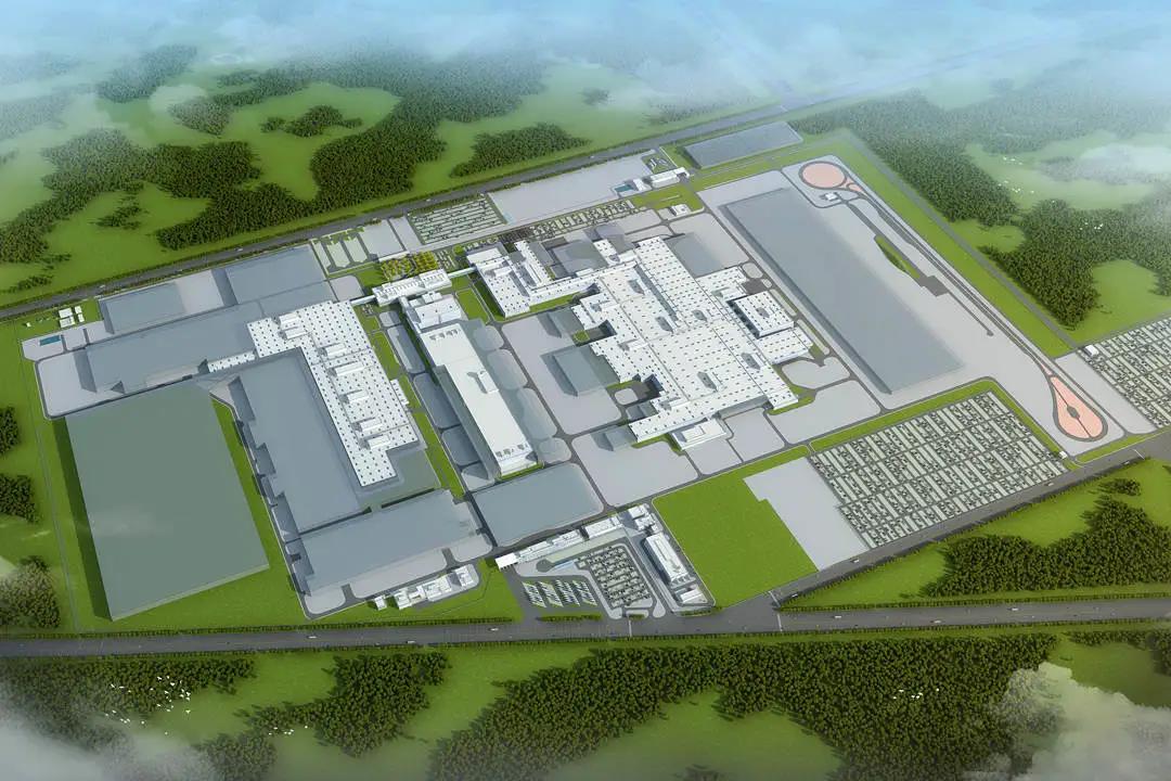 穿棉衣啦！中建五局这个宝马集团全球最大项目实现暖封闭