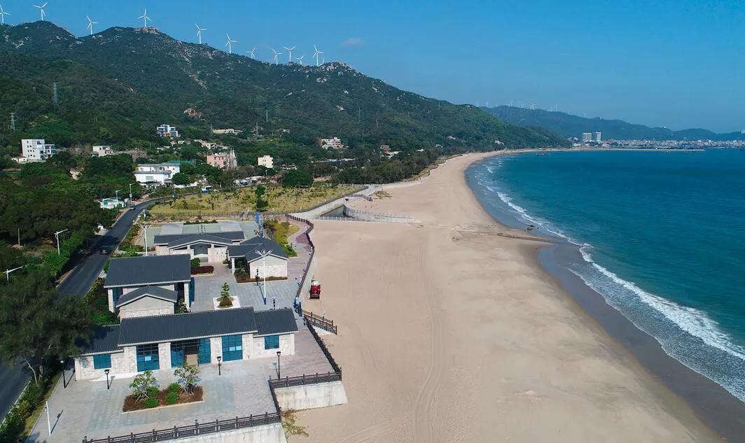 汕头南澳岛赤石湾段整治修复工程交工验收