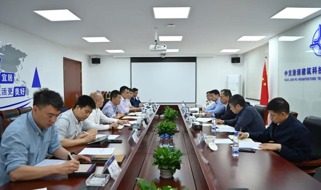 霍胜勇到中交浚浦建科调研