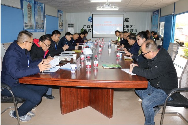 赖榆带队到贺州生态产业园（高新区）装配式建筑生产基地标准厂房二期工程项目开展下半年安全质量综合大检查