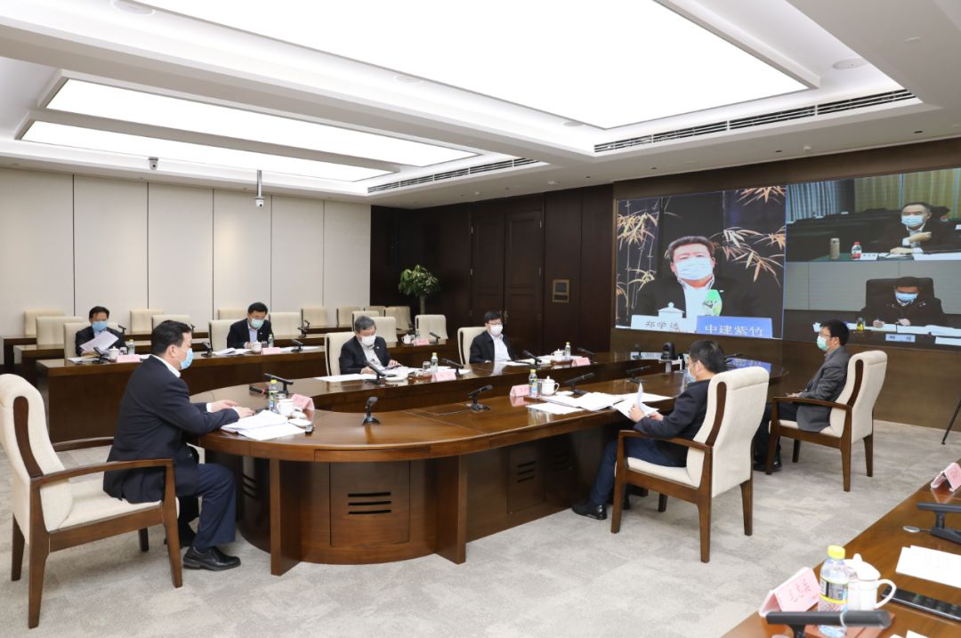 中建集团党组召开会议，学习贯彻习近平总书记重要讲话精神，研究部署疫情防控和复工复产工作