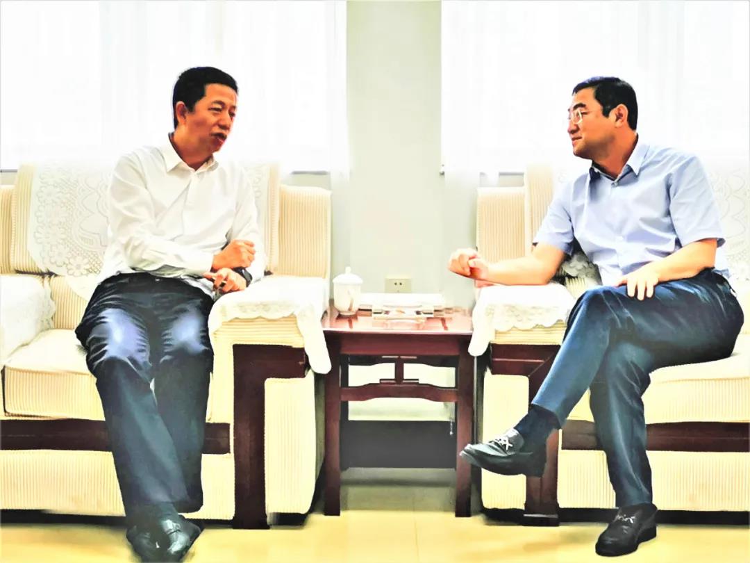 戴立先拜会衡水市委书记赵革