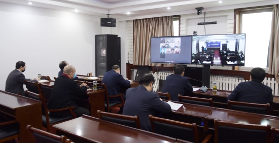 公司召开应对疫情复工复产专题视频工作会议