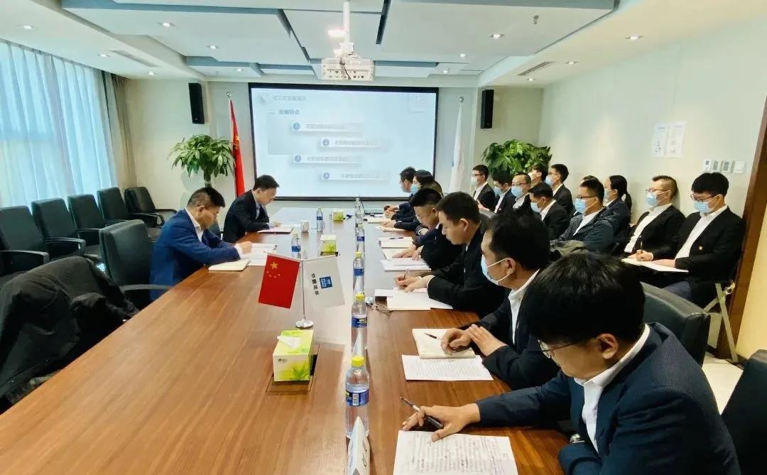 袁文清赴东方装饰北方分公司开展基层联系点调研