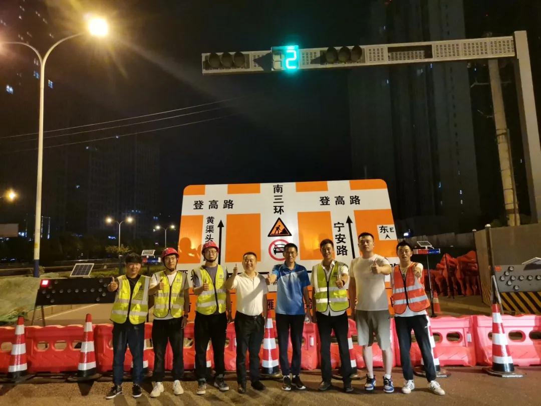 项目动态 | 全段线路车站中首个道路全封闭施工！西安地铁八号线项目完成又一重大节点