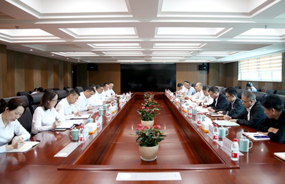 台州市委常委、温岭市委书记朱建军一行在天颂调研