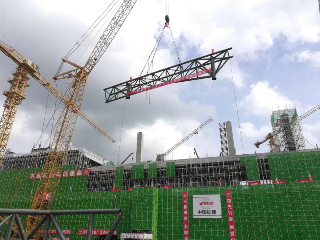 吉林省委书记巴音朝鲁、省长景俊海一行到中铁建设敦白客专站房项目调研