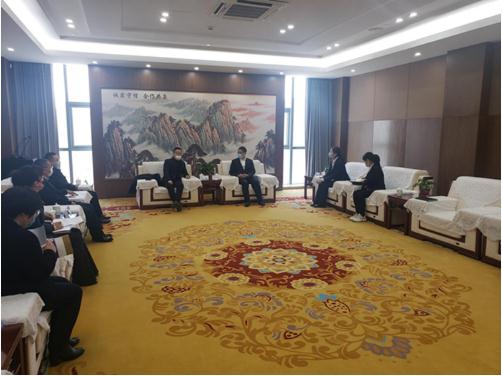 吴金玉会见民生银行内蒙古分行行长杨杨